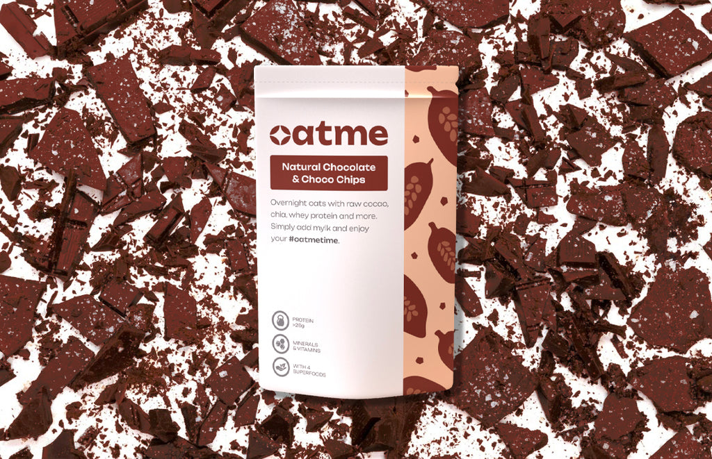 Натурален шоколад и шоколадови парченца