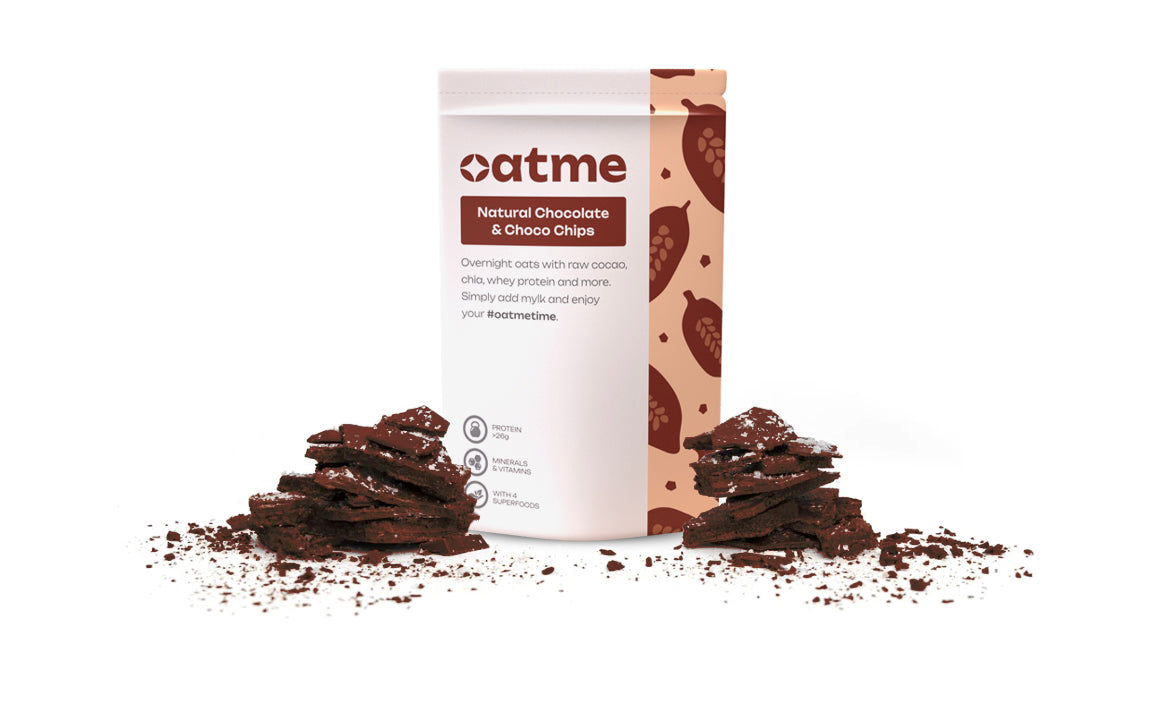 Натурален шоколад и шоколадови парченца